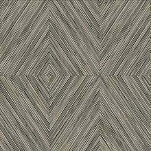 Naturale Mink Faux Wood Geometric Wallpaper