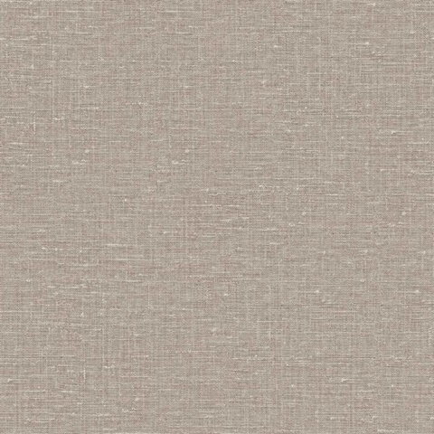 Nomi 27 Beige Faux Canvas Linen Wallpaper