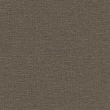 Nomi 27 Brown Faux Canvas Linen Wallpaper