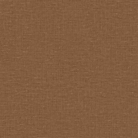 Nomi 27 Cinnamon Faux Canvas Linen Wallpaper