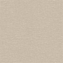 Nomi 27 Flax Faux Canvas Linen Wallpaper