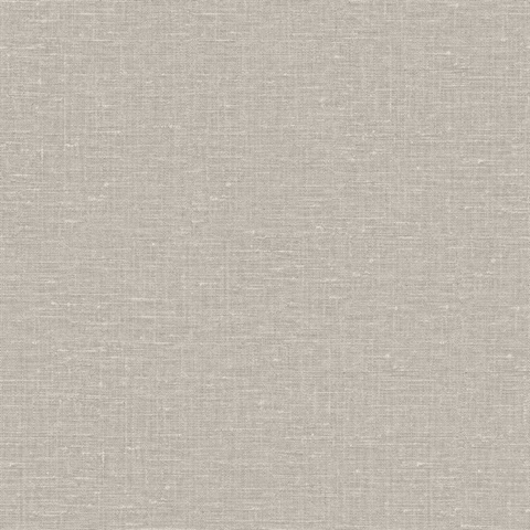 Nomi 27 Grey Faux Canvas Linen Wallpaper