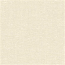 Nomi 27 Ivory Faux Canvas Linen Wallpaper