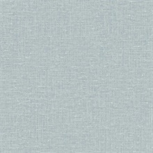 Nomi 27 Light Blue Faux Canvas Linen Wallpaper