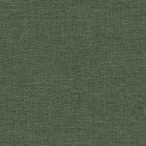 Nomi 27 Olive Faux Canvas Linen Wallpaper