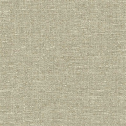 Nomi 27 Tan Faux Canvas Linen Wallpaper