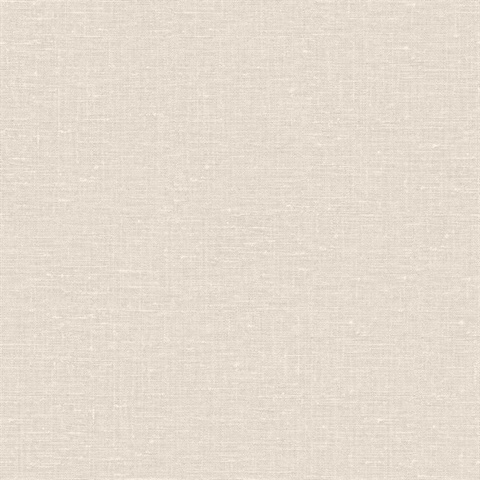 Nomi 54 Bleached Linen Commercial Wallpaper