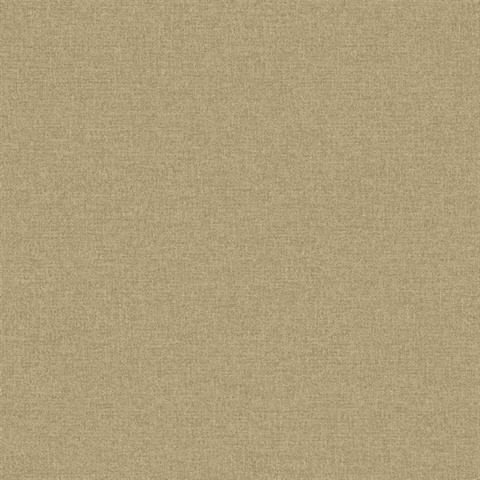 Normandy 27 Caramel Faux Fine Linen Wallpaper