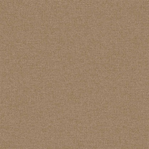 Normandy 27 Cinnamon Faux Fine Linen Wallpaper