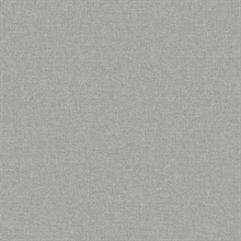 Normandy 27 Dark Grey Faux Fine Linen Wallpaper