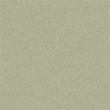 Normandy 27 Olive Grey Faux Fine Linen Wallpaper