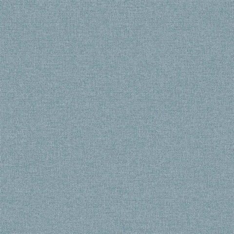 Normandy 27 Slate Blue Faux Fine Linen Wallpaper