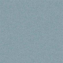 Normandy 27 Slate Blue Faux Fine Linen Wallpaper