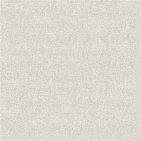 Normandy 27 Soft Grey Faux Fine Linen Wallpaper