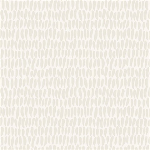 Off-White Brushstroke Lines Wallpaper