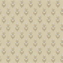 Paisley Light Taupe Wallpaper