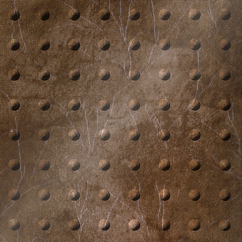 Rivet Ceiling Panels Aged Bronze