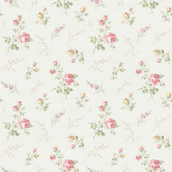 FL92007 | Rose Bloom Floral | Wallpaper Boulevard