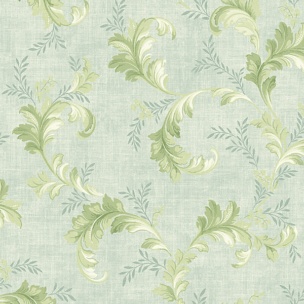 291-71801 | Sage Acanthus Leaf | Wallpaper Boulevard