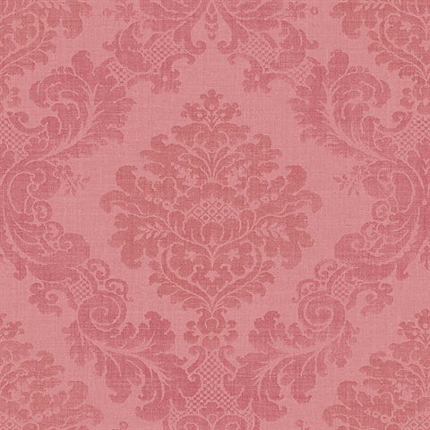 Salmon Willow Damask