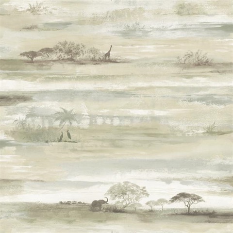 Savanna Sunset Peel and Stick Wallpaper