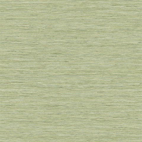 Savannah Faux Beach Grasscloth Sage Wallpaper