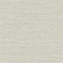 Savannah Faux Beach Grasscloth Sterling Wallpaper