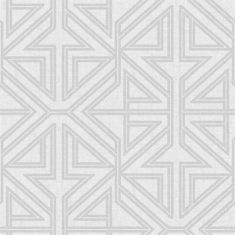 Scott Living Kachel Grey Modern Geometric Wallpaper