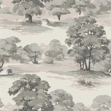 Sherwood Grey Glade Tree Wallpaper