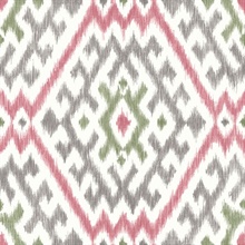 Solola Fuchsia Ikat Wallpaper