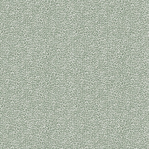 Soul Green Animal Print Wallpaper