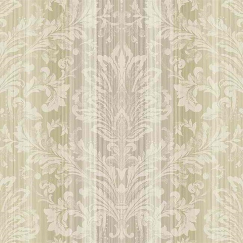 YW1472 | Striped Damask | Wallpaper Boulevard