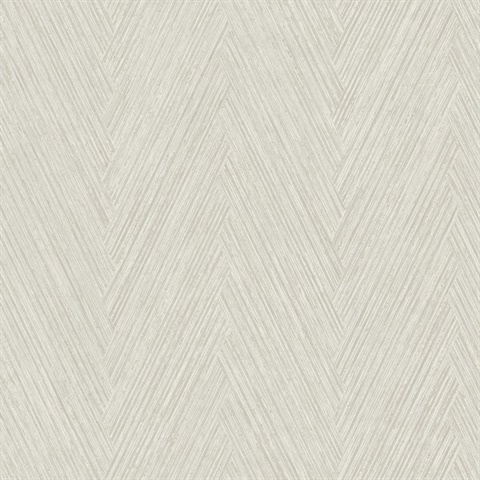 Thatched Chevron Light Neutral Wallpaper