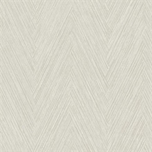 Thatched Chevron Light Neutral Wallpaper