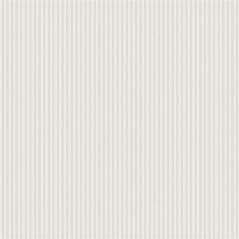 Ticking Light Grey Stripe Wallpaper