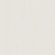 Ticking Light Grey Stripe Wallpaper