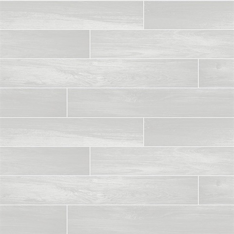 Titan White Wood Wallpaper