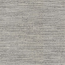 Tok Fog Textured Faux Basketweave Wallpaper