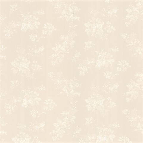 Tori Cream Satin Floral