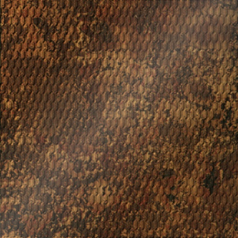 Tread Ceiling Panels Bronze Patina