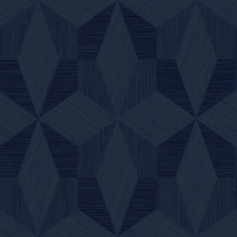 Turku 27 Downing Slate Fabric Backed Vinyl Wallpaper