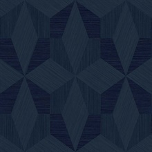 Turku 27 Downing Slate Fabric Backed Vinyl Wallpaper