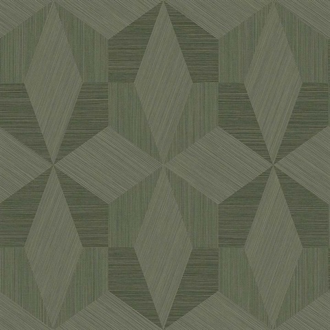 Turku 27 Sage Fabric Backed Vinyl Wallpaper