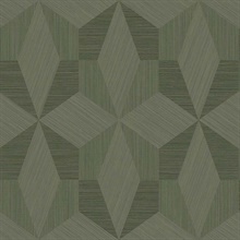 Turku 27 Sage Fabric Backed Vinyl Wallpaper