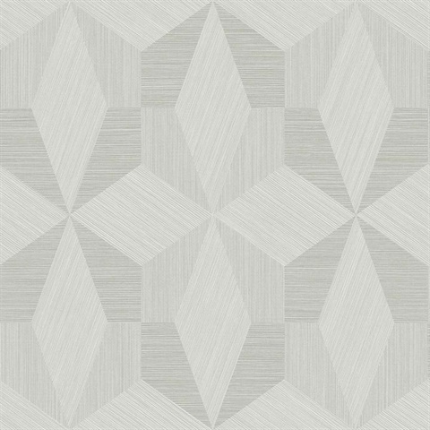 Turku 27 Winter Grey Fabric Backed Vinyl Wallpaper