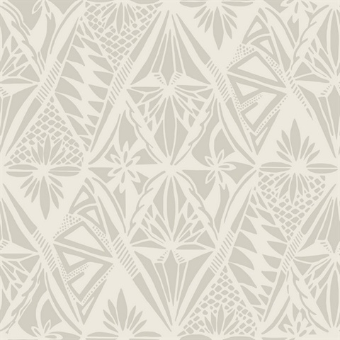 Urbane Light Grey Diamonds Wallpaper