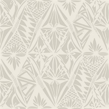 Urbane Light Grey Diamonds Wallpaper