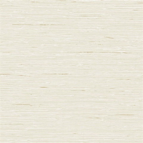 Vantaa 27 Bone Fabric Backed Vinyl Wallpaper