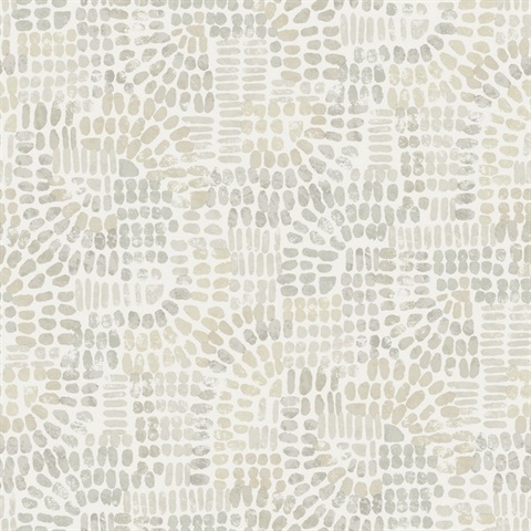 Wanderer Dove Mosiac Tile Wallpaper