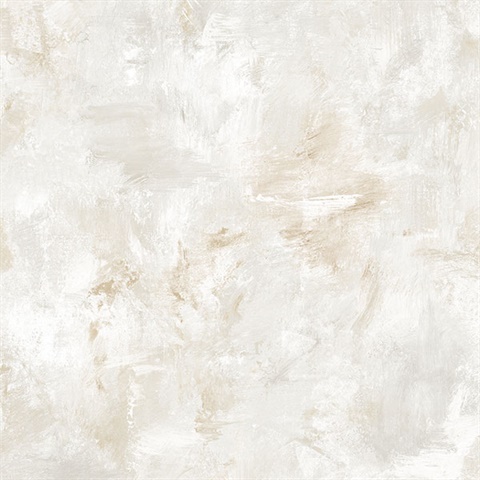 FW36859 | Watercolor Brush Strokes Brown & Grey Wallpaper